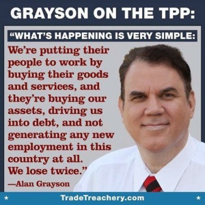 UNION LABOR TPP - Alan Grayson
